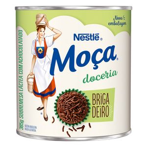 Doce de Brigadeiro Moça Fiesta Nestlé Lata 385 g