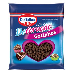 Decorfesta Oetker Gotas de Chocolate 80g