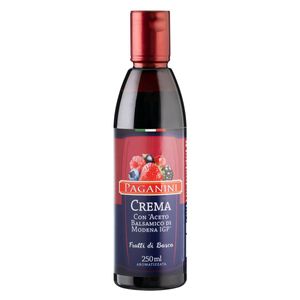 Creme com Aceto Balsâmico de Modena Frutas do Bosque Paganini Frasco 250ml