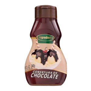 Cobertura para Sorvete Chocolate Ingredient Pote 240g