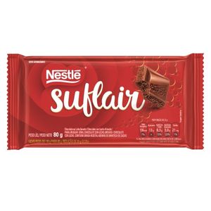 Chocolate Nestlé Suflair ao Leite 80g