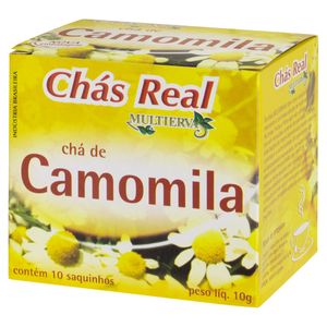 Chá Real Multiervas Camomila Caixa 10g 10 Unidades