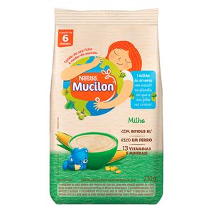 Cereal Infantil Milho Nestlé Mucilon Pacote 230g