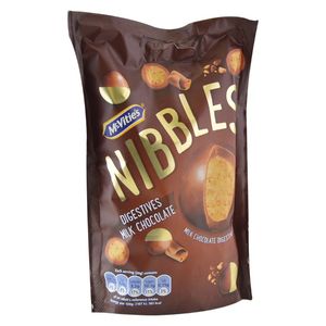 Biscoito Nibbles de Chocolate ao Leite McVitie's 120g
