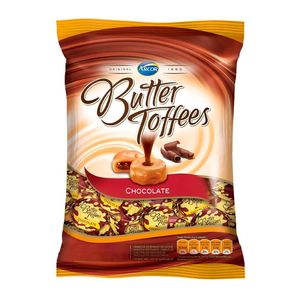 Balas Butter Toffees Chocolate Arcor 130 g