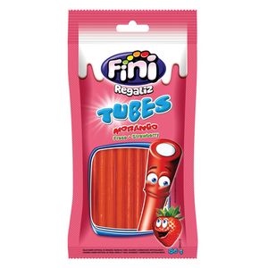 Bala Fini Gelatina Tubes Doce 80g