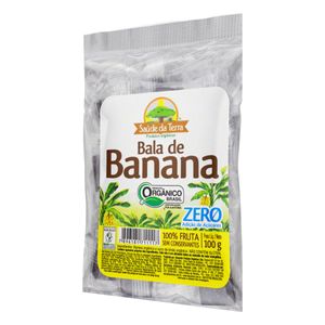 Bala de Banana Orgânica Saúde da Terra 100g