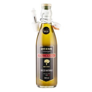 Azeite de Oliva Extra Virgem Grezzo Naturale Italiano Paganini Vidro 500ml