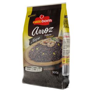 Arroz Negro Tipo 1 Caldo Bom Pacote 500g