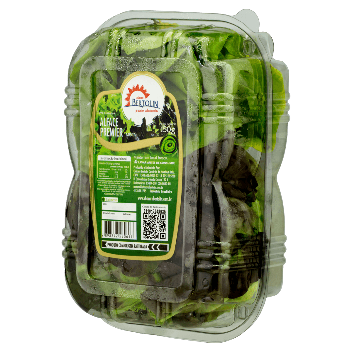 Alface Premier Mista Chácara Bertolin 150g