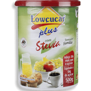 Adoçante Lowcucar Stevia Plus 500g