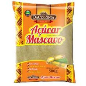 Açúcar Mascavo DaColônia Pacote 500g