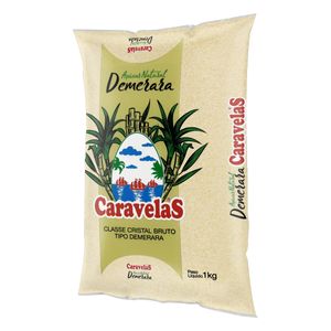 Açúcar Demerara Caravelas  1KG