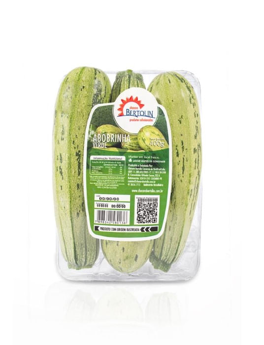 Abobrinha Verde Bertolin 400g