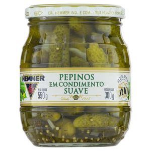 Pepino Inteiro Hemmer 300g