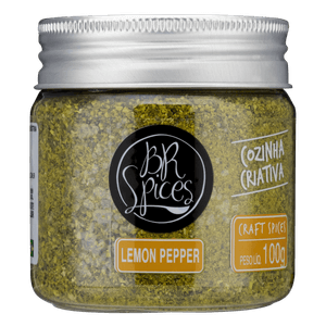 Tempero Lemon Pepper Br Spices 100g