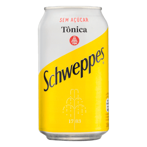 Água Tônica sem Açúcar Schweppes Lata 350ml