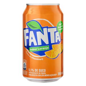 Refrigerante Laranja Fanta Lata 350ml
