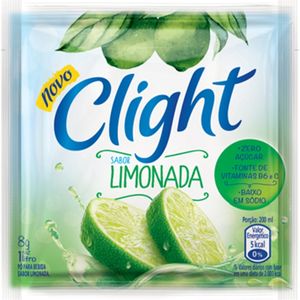 Refresco em pó Clight Sem Açúcar Limonada 8g