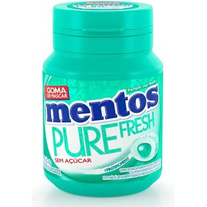 Goma de Mascar Mentos Pure Fresh Wintergreen Garrafa 56g