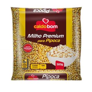 Milho para Pipoca Tipo 1 Caldo Bom 500g