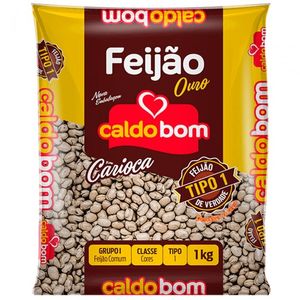 Feijão Caldo Bom Carioca   1KG