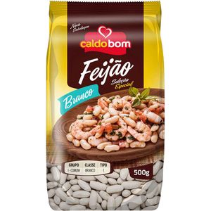 Feijão Caldo Bom Branco Tipo1  500g