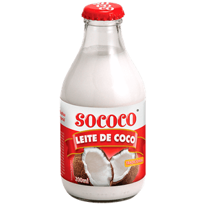 Leite de Coco Sococo Vidro 200ml