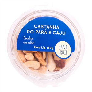 Castanha do Pará e Castanha de Caju Hand Fruit 150g