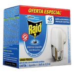 Kit-Aparelho---Repelente-Liquido-Eletrico-45-Noites-Raid-329ml-Refil