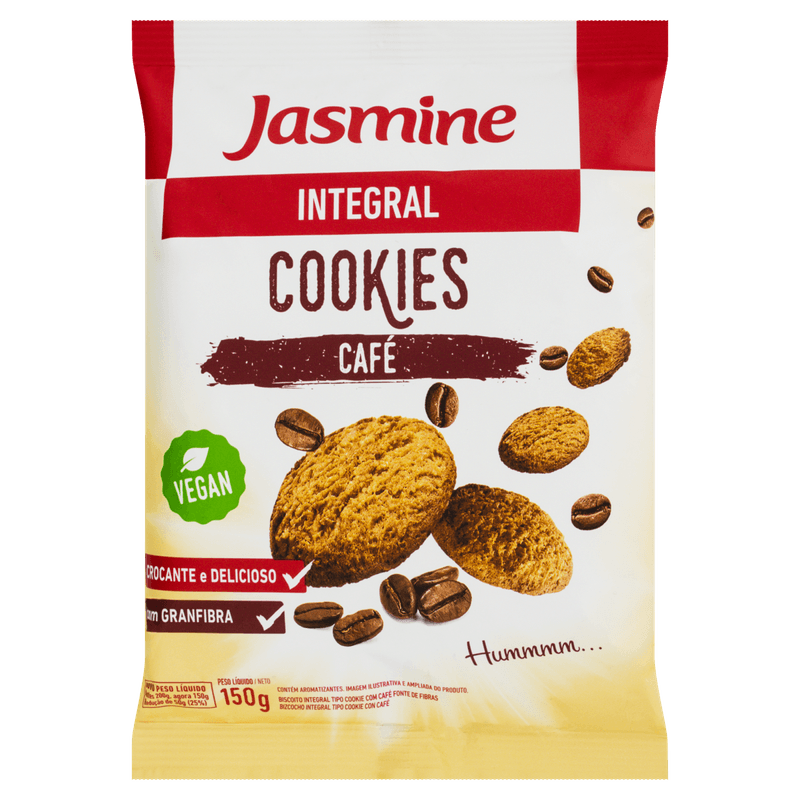 Biscoito-Cookie-Integral-Cafe-Jasmine-Pacote-150g
