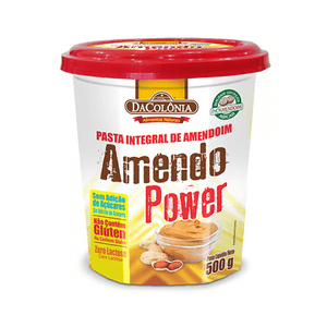 Pasta de Amendoim Integral DaColônia Amendo Power Pote 500g