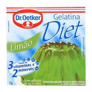 Gelatina Diet Limão Dr.Oetker 10g