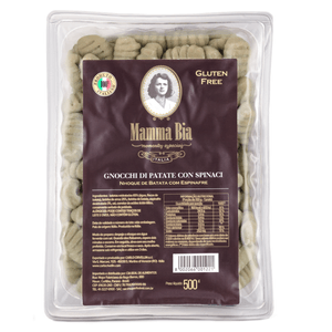Nhoque Italiano de Batata com Espinafre Mamma Bia sem Glúten 500g
