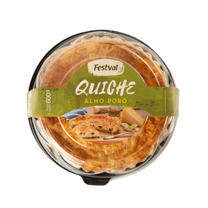 Quiche Alho-Poró Festval 600g