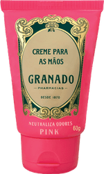 Creme-Neutraliza-Odores-Maos-Granado-Pink-Bisnaga-60g