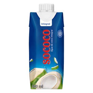 Água de Coco Integral Sococo Caixa 330ml