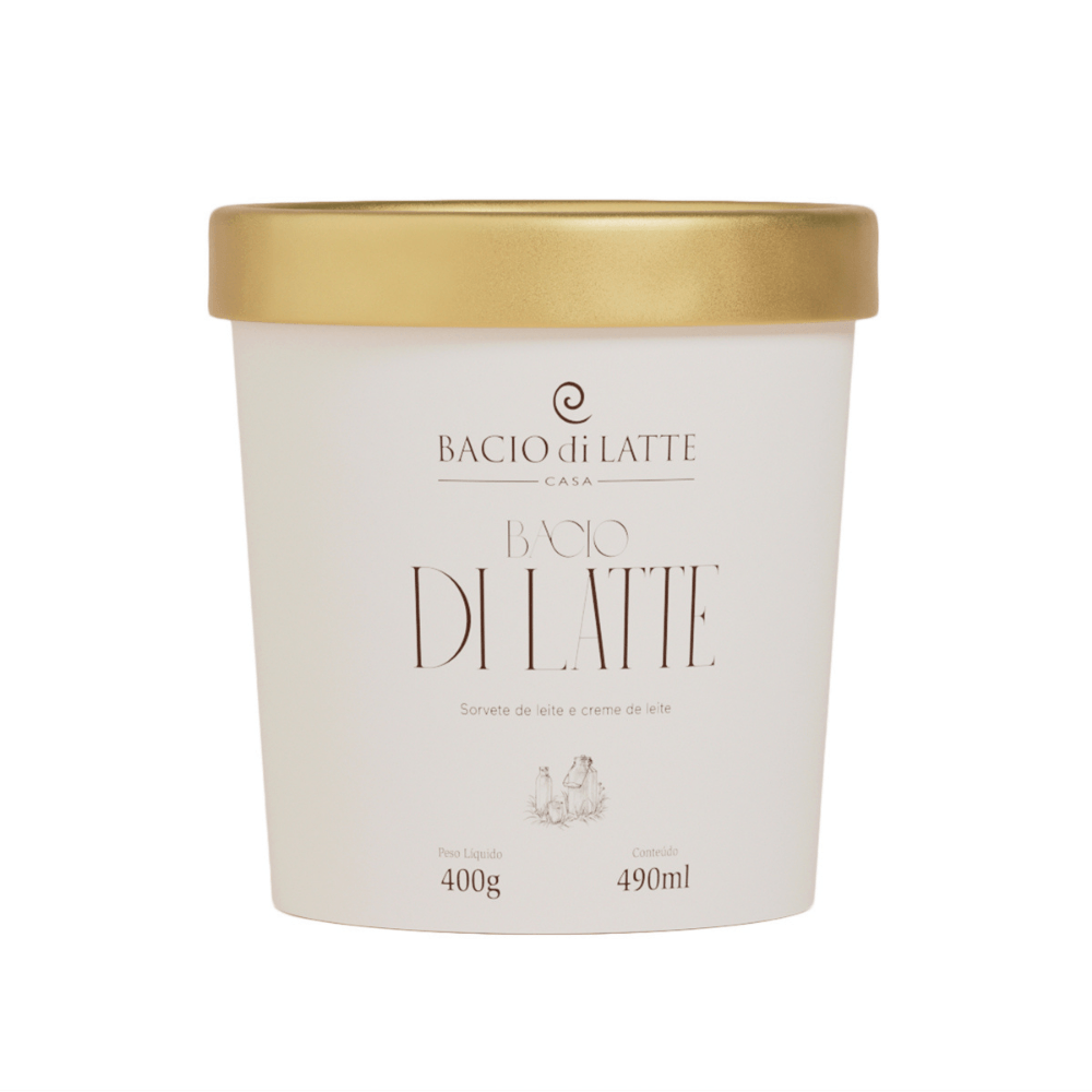 Sorvete Bacio Di Latte 490ml