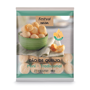 Mini Pão De Queijo Festval 400g