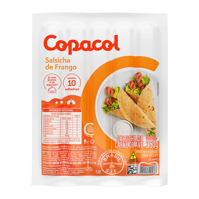 Salsicha-Copacol-Frango-360-G