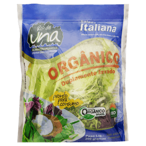 Salada Italiana Orgânica Rio de Una Pacote 200g