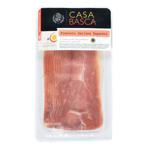 PRESUNTO SERRANO ESPANHOL FATIADO CASA BASCA 100G