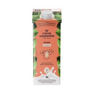 Bebida Vegetal A Tal da Castanha Aveia 1l