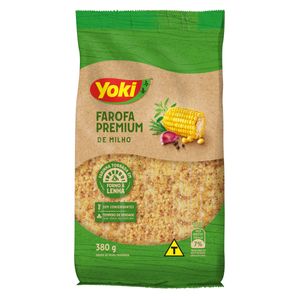 Farofa de Milho Yoki Premium Pacote 380g