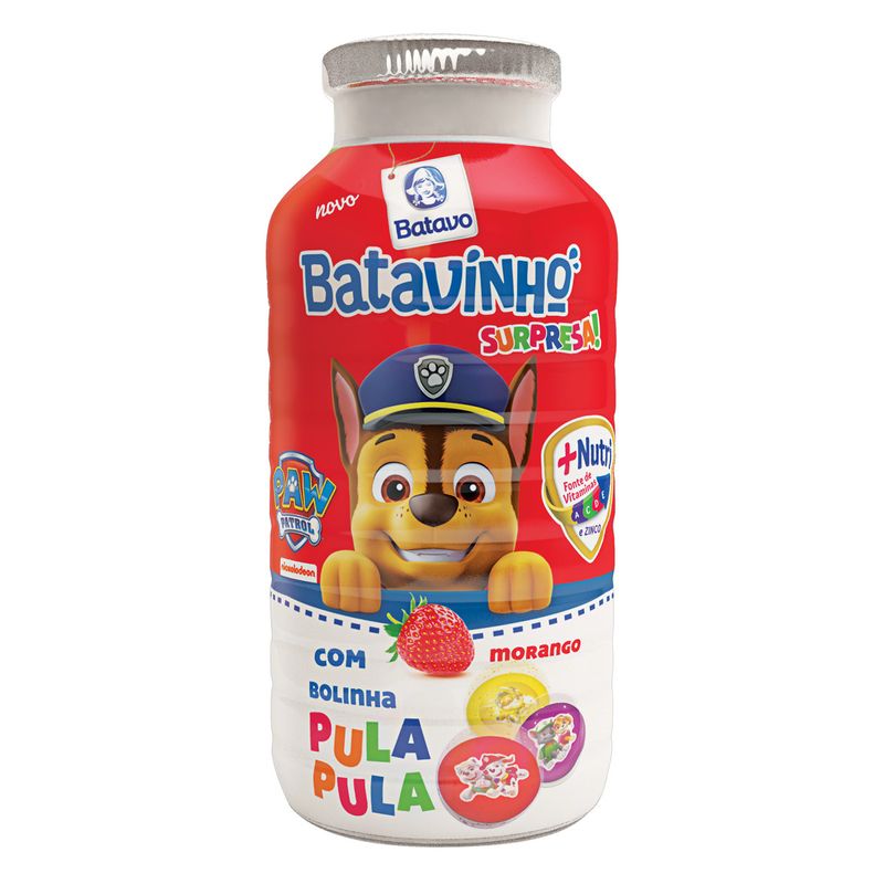 Iogurte-Parcialmente-Desnatado-Morango-Paw-Patrol-Batavo-Batavinho-Surpresa-Frasco-110g