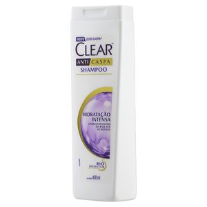 Shampoo Anticaspa Clear Hidratação Intensa Frasco 400ml