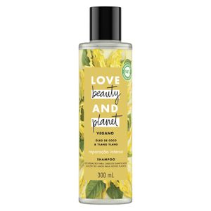 Shampoo Love Beauty & Planet Reparação Intensa Frasco 300ml