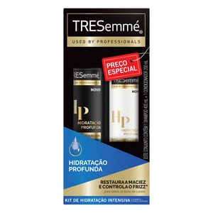 Kit Shampoo 400ml + Condicionador 200ml Tresemmé Hidratação Profunda