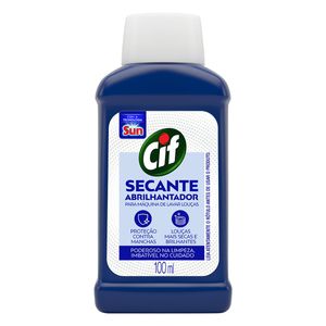 Secante Abrilhantador para Máquina de Lavar Louças Cif Frasco 100ml