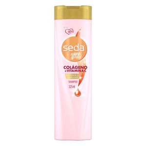 Shampoo Seda Colageno e Vitamina C by Niina Secrets Frasco 325ml